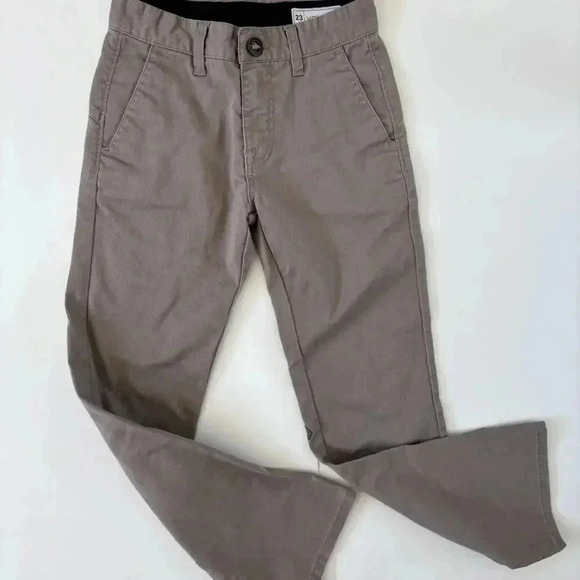 Volcom Size 23 True To This Khaki Pants - Picture 2 of 9